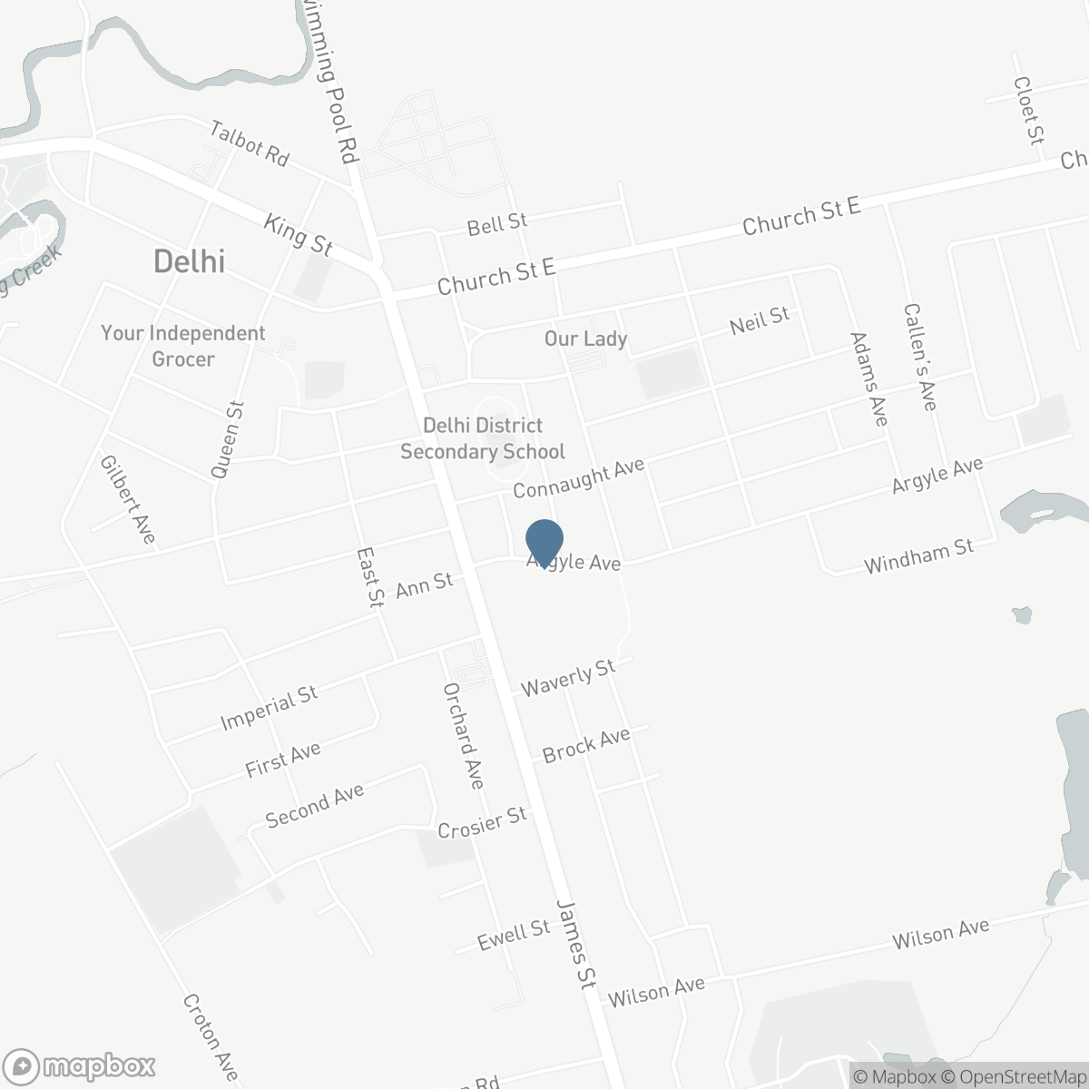 45 ARGYLE Avenue, Delhi, Ontario N4B 1J4